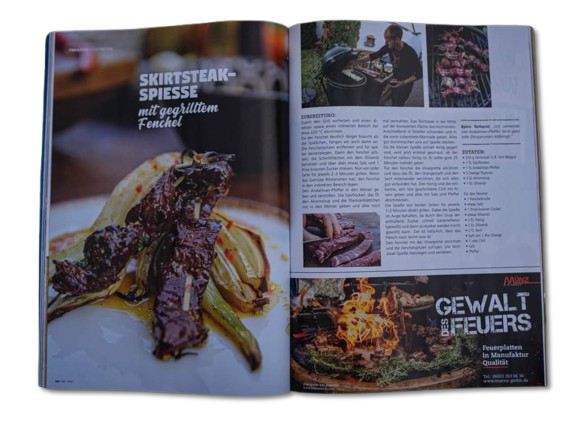 Skirtspiesse vom Wagyu, Wagyu Spiesse, Kobe Spiesse