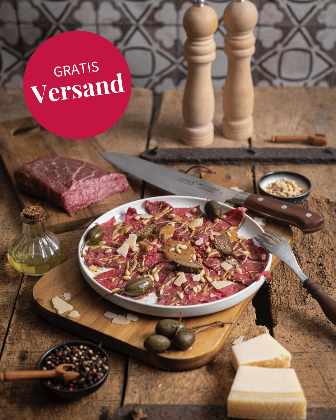 Wagyu Geschenk für Männer, Fleisch Geschenk, Valentinstag